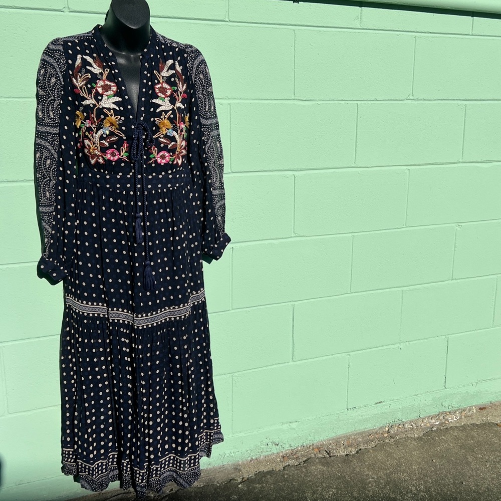 Maeve by Anthropologie Cassidy Embroidered Dress